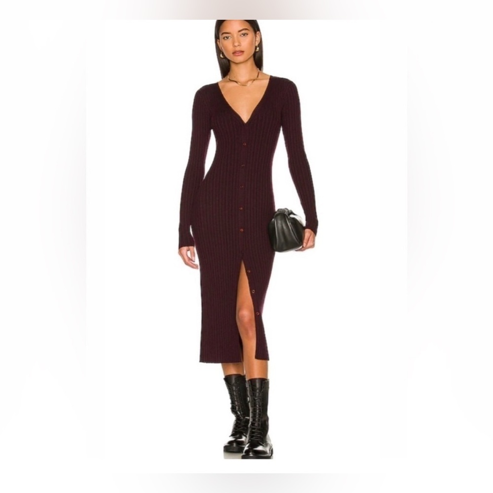 Revolve LITA by Ciara Button Down Knit Dress XS